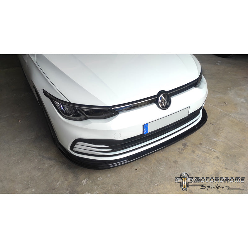 Motordrome, Frontspoiler, passar Volkswagen Golf VIII HB/Variant 2020- exkl. R/R-Line/GTi/GTD/GTE (ABS)