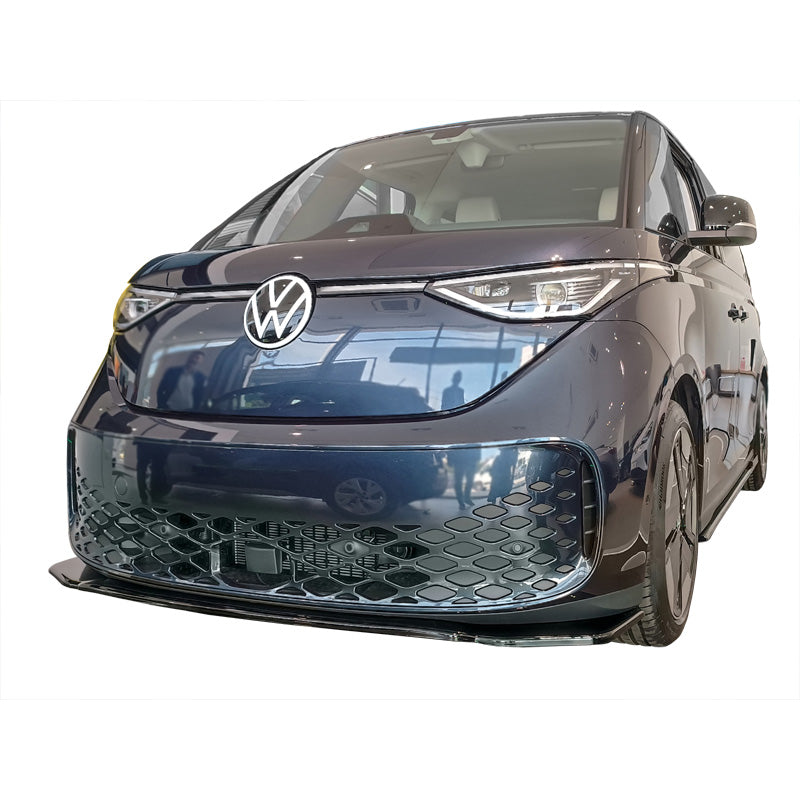 Motordrome, Frontspoiler, passar Volkswagen ID.Buzz (Bus/Cargo) 2022- (ABS blank svart)