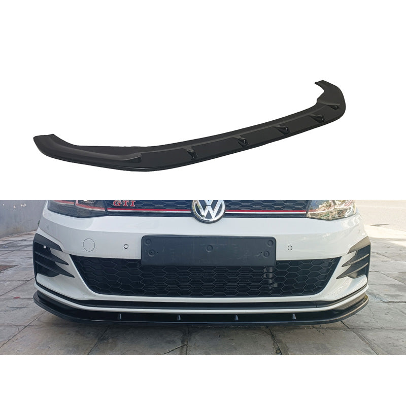 Motordrome, Frontspoiler, passar Volkswagen Golf 7.5 GTI 2017-2020 (ABS Glossy black)