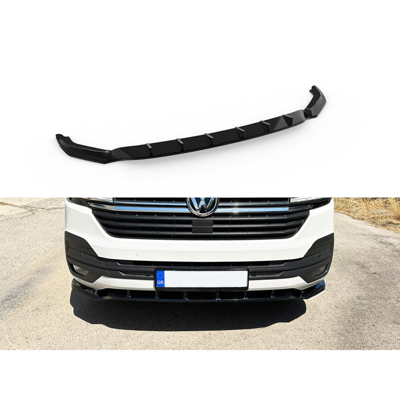 Motordrome, frontspoiler V.2, passar Volkswagen Transporter T6.1 2020-2022 (ABS)