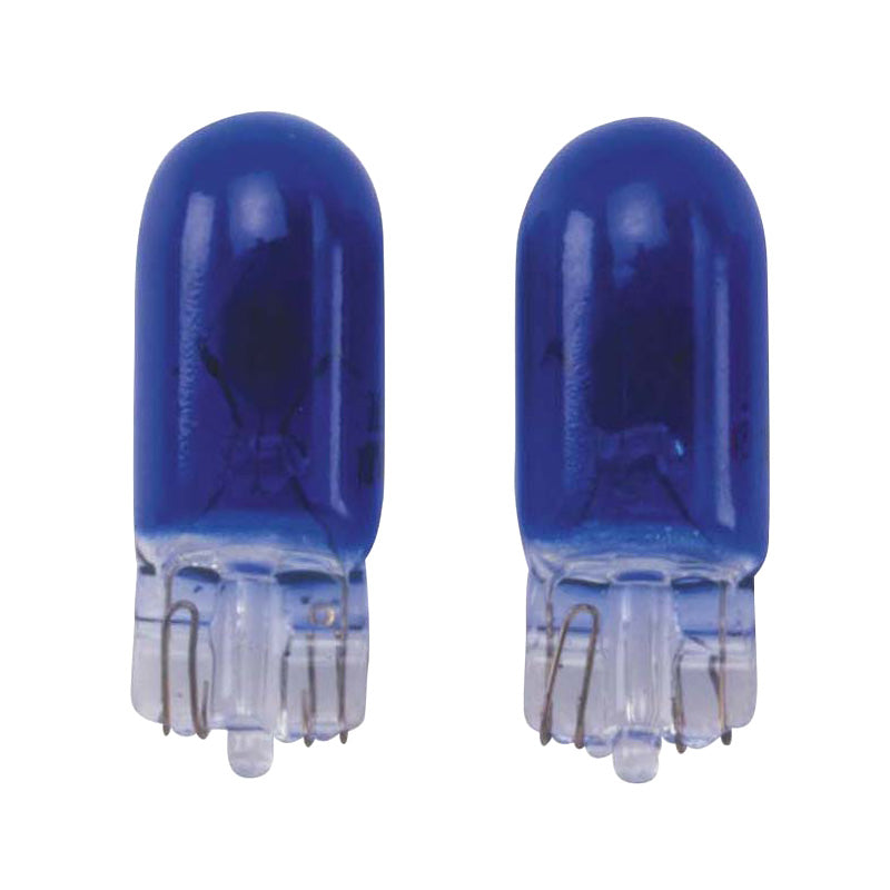 AutoStyle, T-10 12V/5W Blue Bulb - Set med 2 st.