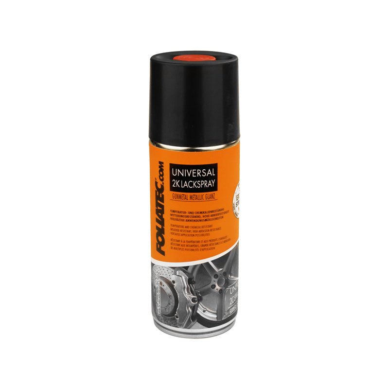 Foliatec Universal 2C Sprayfärg - gunmetal metallic blank 1x400ml