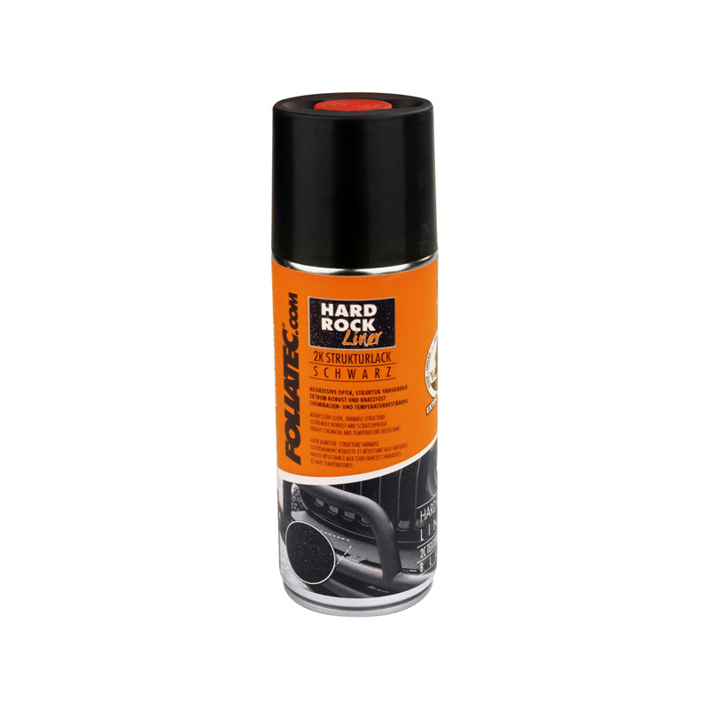 Foliatec Universal 2C Hard Rock Liner Sprayfärg - mattsvart 1 x400ml