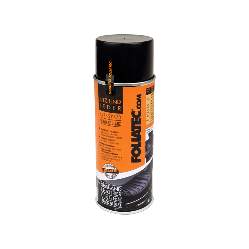 Foliatec Seat & Leather Color Spray - svart blank 1x400ml