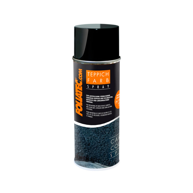 Foliatec Carpet Color Spray - mattsvart 1x400ml