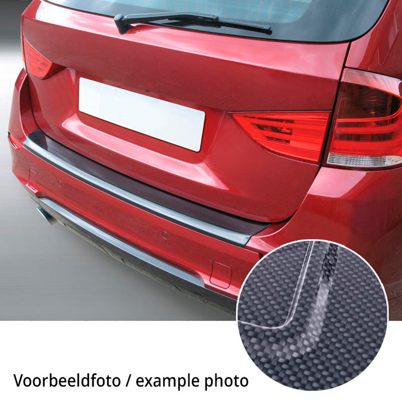 RGM, Bakre stötfångarskydd, ABS-plast, passar Volkswagen Polo VI 5-dörrars Facelift 2021- Carbon Look