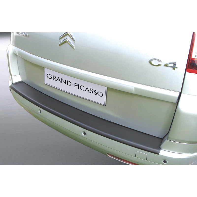 RGM, Bakre stötfångarskydd, ABS-plast, passar Citroën C4 Grand Picasso 7-pers. 2006-2013 Svart