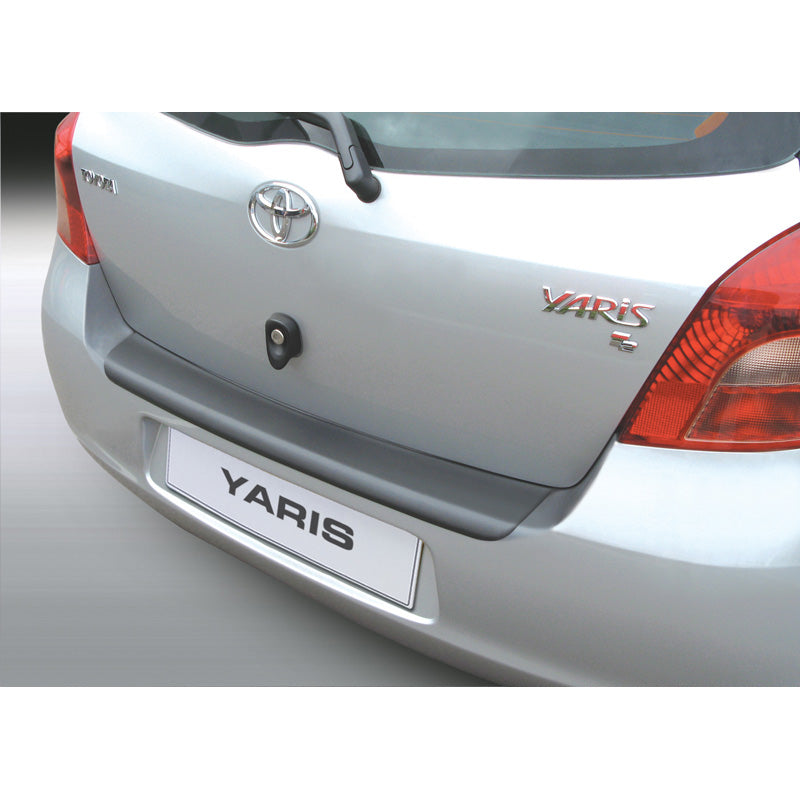 RGM, Bakre stötfångarskydd, ABS-plast, passar Toyota Yaris II 2006-2008 Svart