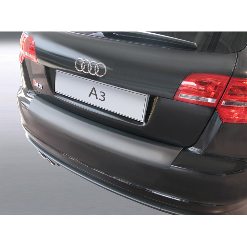 RGM, Bakre stötfångarskydd, ABS-plast, passar Audi A3 8P Sportback 2008-2012 Svart