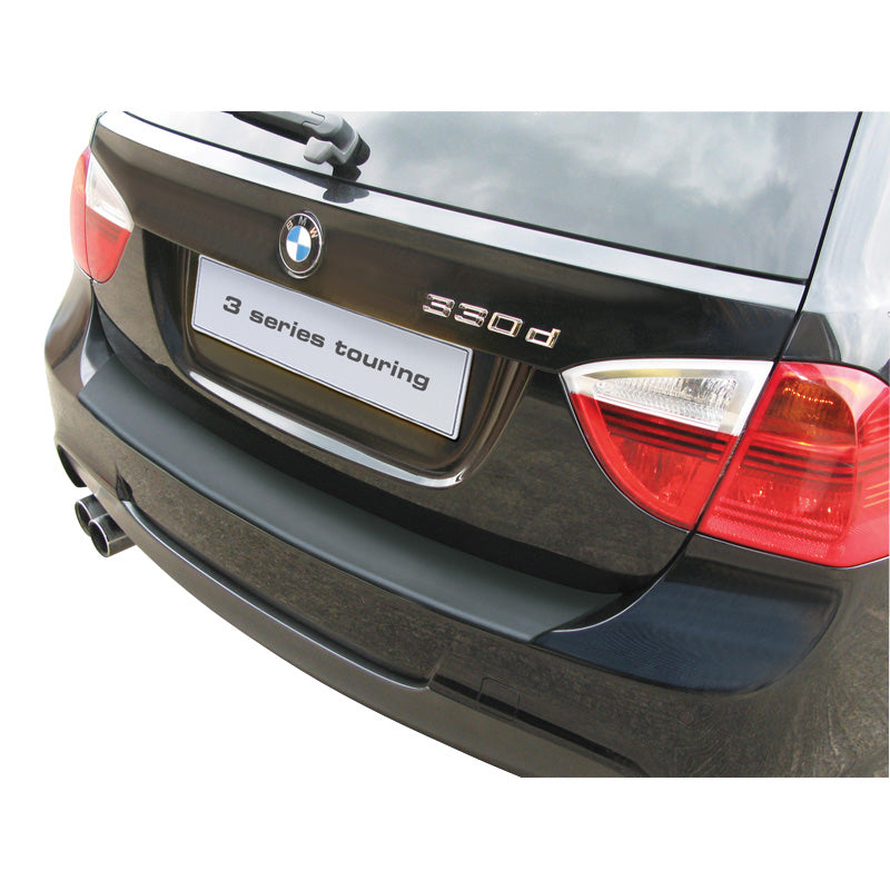 RGM, Bakre stötfångarskydd, ABS-plast, passar BMW 3-serie E91 Touring M-Bumper 2005-2012 Svart