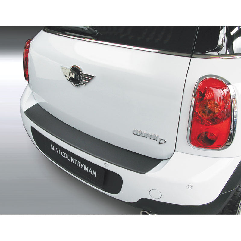 RGM, Bakre stötfångarskydd, ABS-plast, passar Mini Countryman R60 2010-2016 Svart