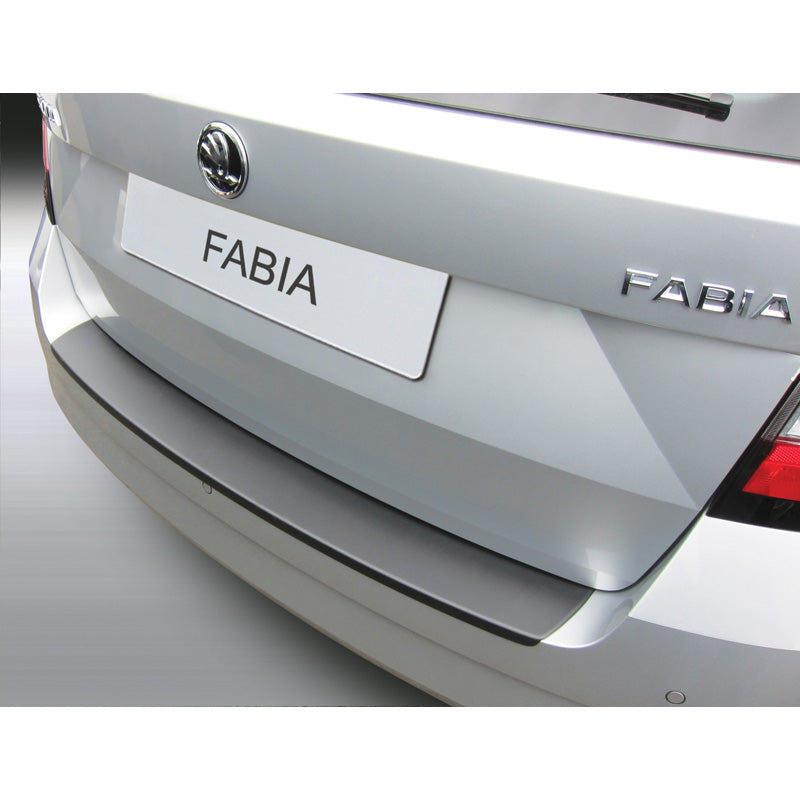 RGM, Bakre stötfångarskydd, ABS-plast, passar Skoda Fabia III Combi 11/2014-08/2021 Svart