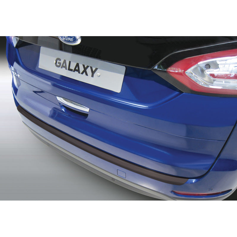 RGM, Bakre stötfångarskydd, ABS-plast, passar Ford Galaxy 9/2015- Svart 'Ribbed'