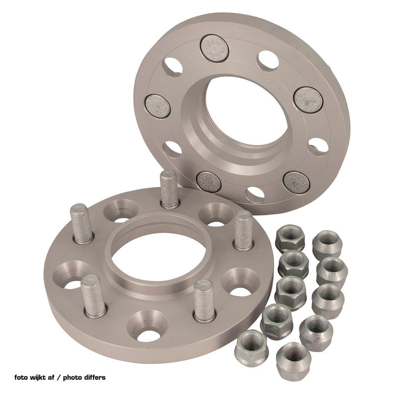 H&R, DRM-System Spacer 114mm Per Axel - Hålavstånd 5x130 - Nav 71,6mm - Bultstorlek M14x1,5, passar Porsche