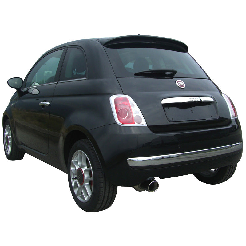 InoXcar, Sportavgassystem, passar Fiat 500 1.4 16v (100HP) 2007- 102mm