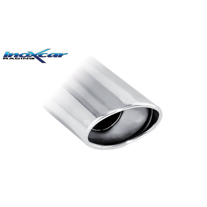 InoXcar, Sportavgassystem, passar Mini One R56 1.4 (75-95hk) 2007- (Ø42) 1x120x80mm