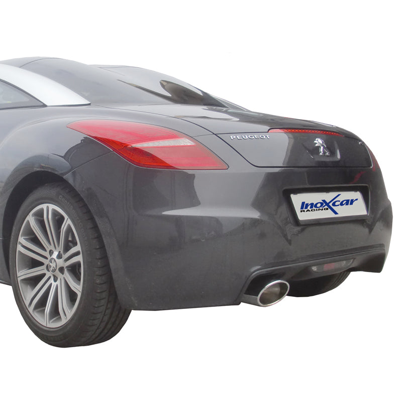 InoXcar, Sportavgassystem, passar Peugeot RCZ 1.6THP (156HP) 2010- 150x105 Oblique