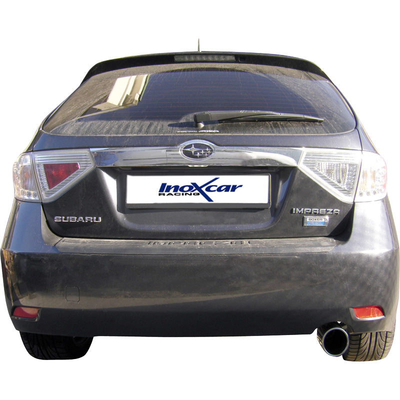 InoXcar, Sportavgassystem, passar Subaru Impreza 2.0D (150HP) 2009- 102mm