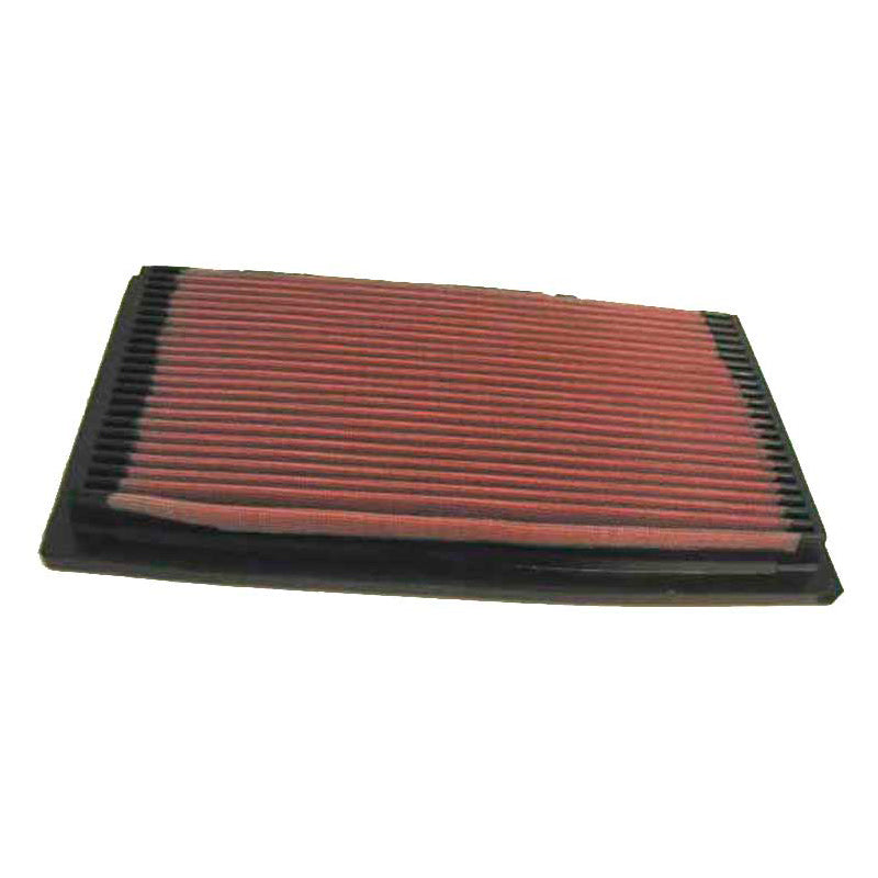 K&N Panelfilter, passar Audi 80, 90, 100, 200 / Volkswagen Corrado, Golf, Jetta, Passat, Santana 1987-1991 (33-2029)