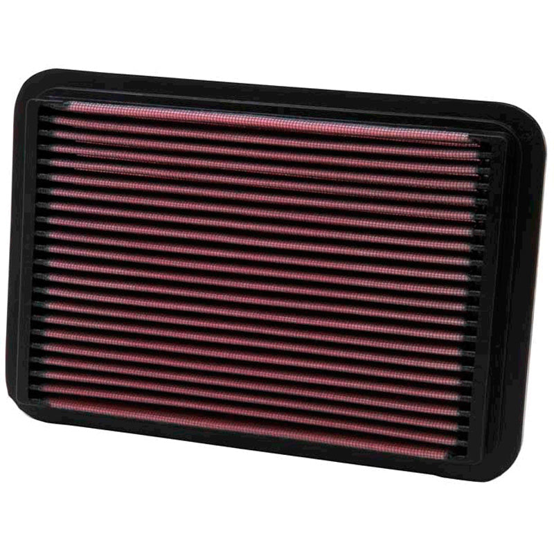 K&N Panelfilter, passar Isuzu Impulse, Stylus / Mazda 626, 929 /Mitsubishi Lancer, ASX, Outlander / Toyota 4Runner, Hi-Lux, Pickup, Previa, Tacoma, VW Taro (33-2050-1)