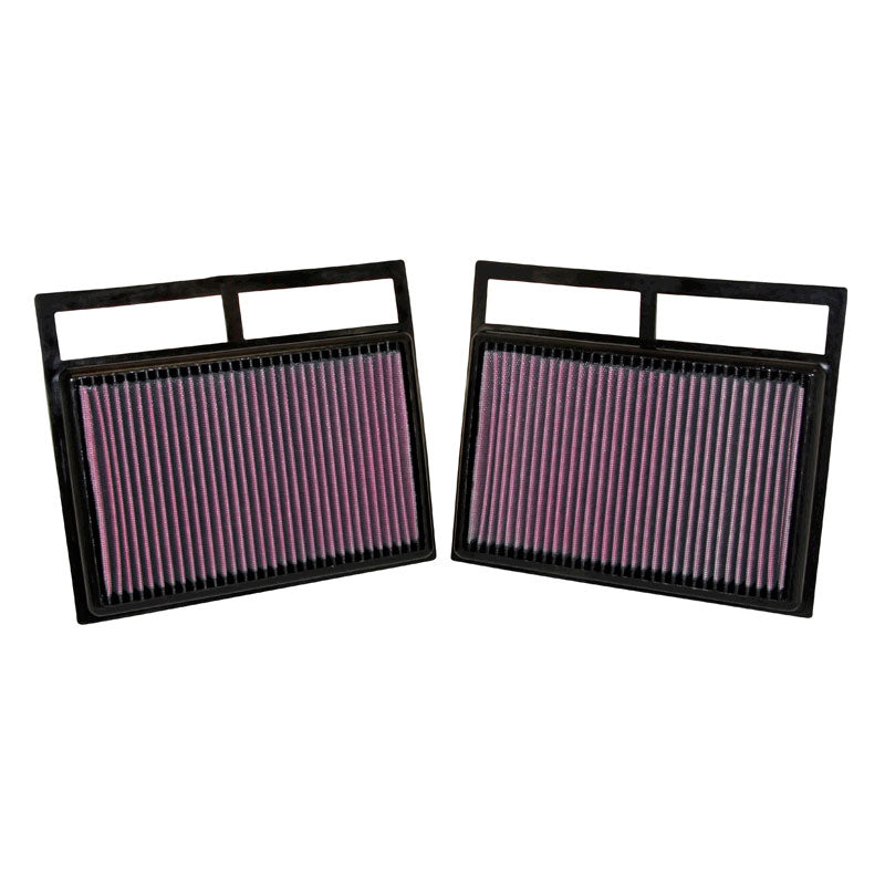 K&N Panelfilter, passar Mercedes-Benz CL600/ CL65 / G65 AMG 2012-2017 / S600 / S65 AMG 2003-2017 / SL600 / SL65 AMG 2004-2017 / S600 / S 65 AMG / S2005 May-C2005 / S2005 May / S2005 set med 2) (33-2412)