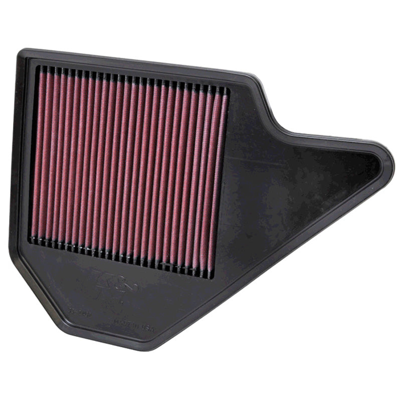 K&N Panelfilter, passar Lancia Voyager 3.6 / Chrysler Town & Country 3.6 / VW Routan 3.6 2011-2016 (33-2462)