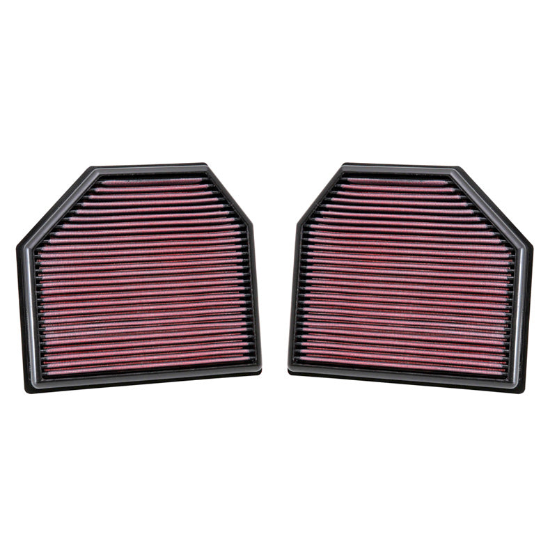 K&N Panelfilter, passar BMW M2 3.0 2012- / M3 3.0 2015- / M4 3.0 2014- / M5 4.4 2011-2017 / M6 (Gran Coupe) 4.4 2011- (33-2488)