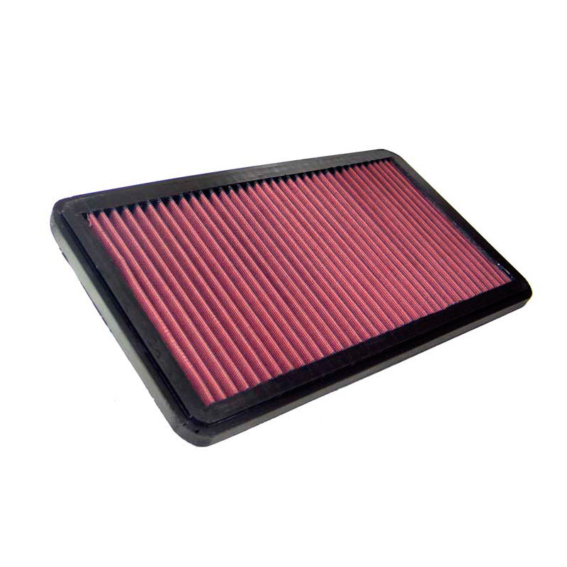 K&N Panelfilter, passar Alfa Romeo 75, Milano 2.5 3.0 1985-1992 / 90 2.0, 2.5 1984-1987 / GTV-6 2.5 1980-1987 (221 x 397 mm) (33-2545)