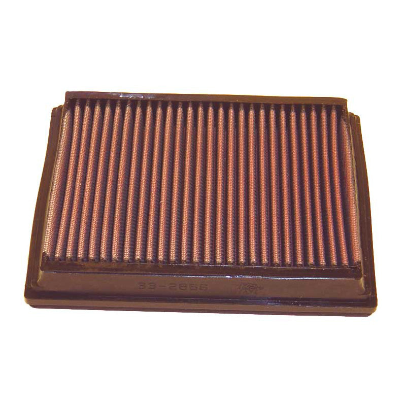 K&N Panelfilter, passar Audi A6, RS6, 4.2L-V8 (Twin Turbo) 2002-2004 (exkl. USA) (2 filter behövs) (33-2866)