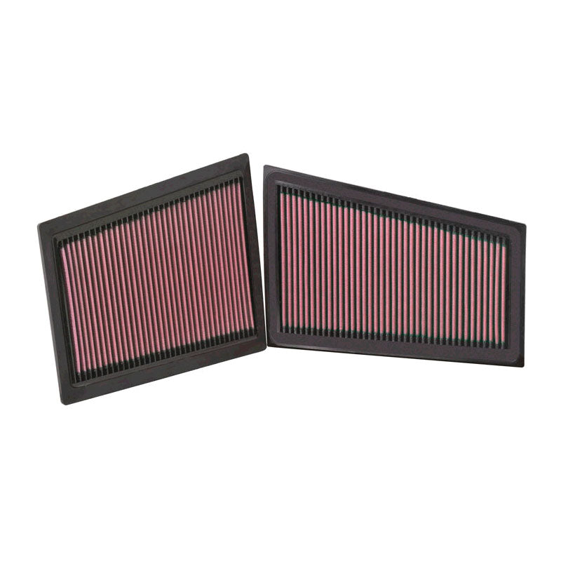 K&N Panelfilter, passar Mercedes C-Klass W203 / CLS / E W211 / G / GL / ML / R / S CDi (set med 2) (33-2940)