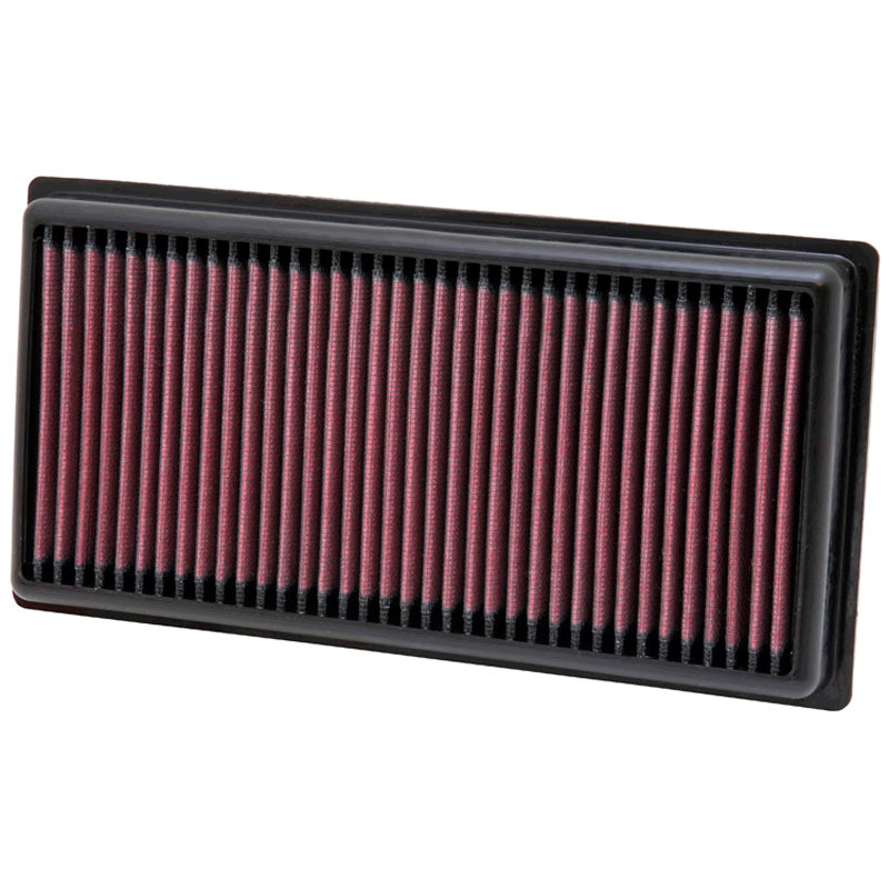 K&N Panelfilter, passar Alfa Mito 0,9 2012-, Fiat 500(L) 0,9 inkl. Turbo 2010-, Panda 0,9 inkl. Turbo 2011-, Punto 0,9 2012-, Punto Evo 0,9 2012-2013, Lancia Ypsilon 0,9 2011- (33-2981)