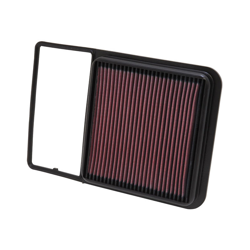 K&N Panelfilter, passar Daihatsu Terios, Xenia 1.5 2004-2011 / Toyota Avanza 1.3, 1.5 2006-2011, Rush 1.5 2004-2011 (33-2989)