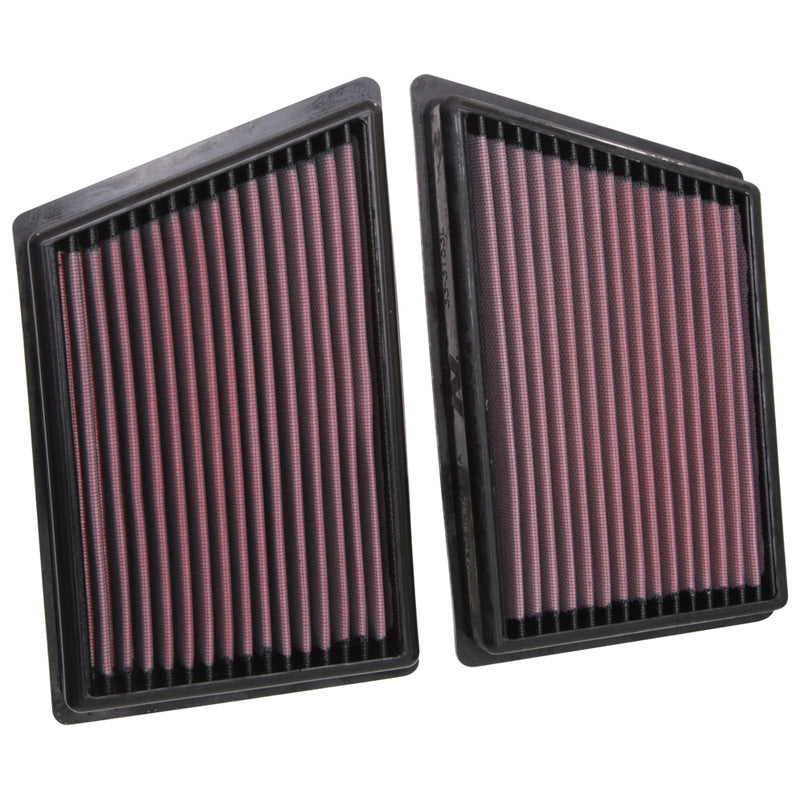 K&N Panelfilter, passar Porsche 911 3.0 2019- (set med 2 delar) (33-3153)