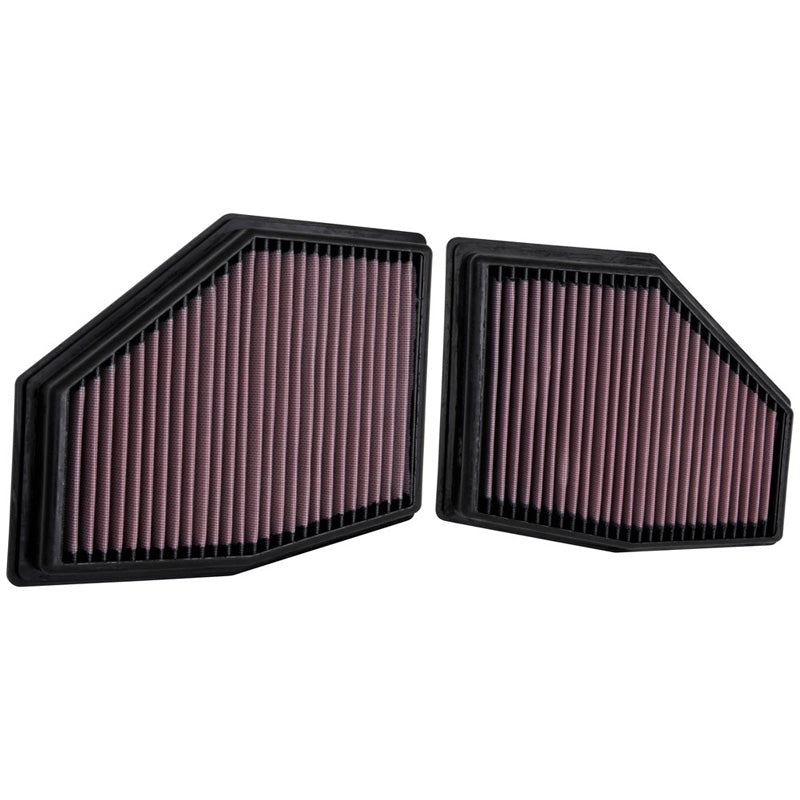 K&N Panelfilter, passar BMW 750i xDrive 4.4 & M550i xDrive 4.4 2020- (set med 2 delar) (33-3155)