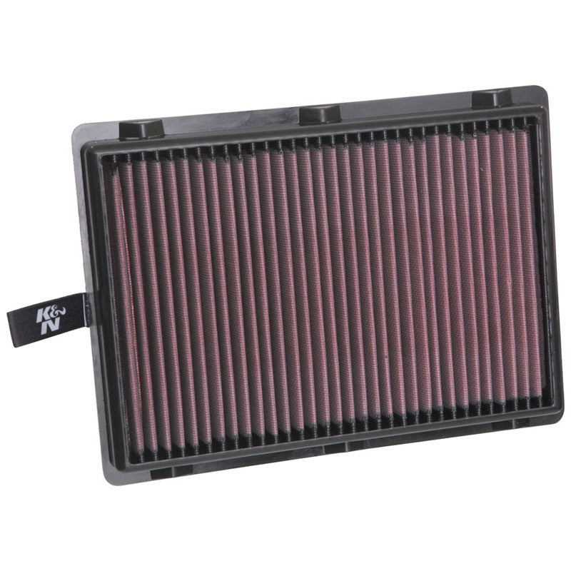 K&N Panelfilter, passar Kia Sorento 2.0/2.4/3.3 & Hyundai Santa Fe Sport 2.0/2.4 2016- (33-5075)