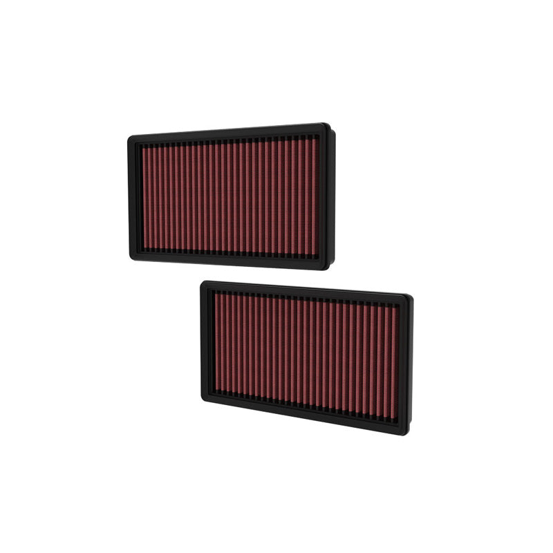 K&N Panelfilter, passar BMW 760Li (F02) V12 2012-2015 & 760Li (G12) V12 2015-2022 (set med 2 delar) (33-5124)