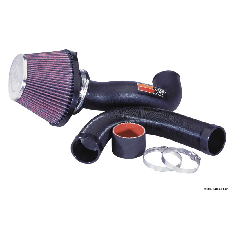 K&N Performance Air Intake Kit, passar Citroën C3 1.6 16v 110HP 2002- (57-0471)