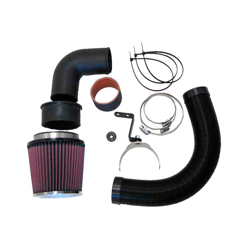 K&N Performance Air Intake Kit, passar Peugeot 307 HDi 90HP 4/01- (57-0543)