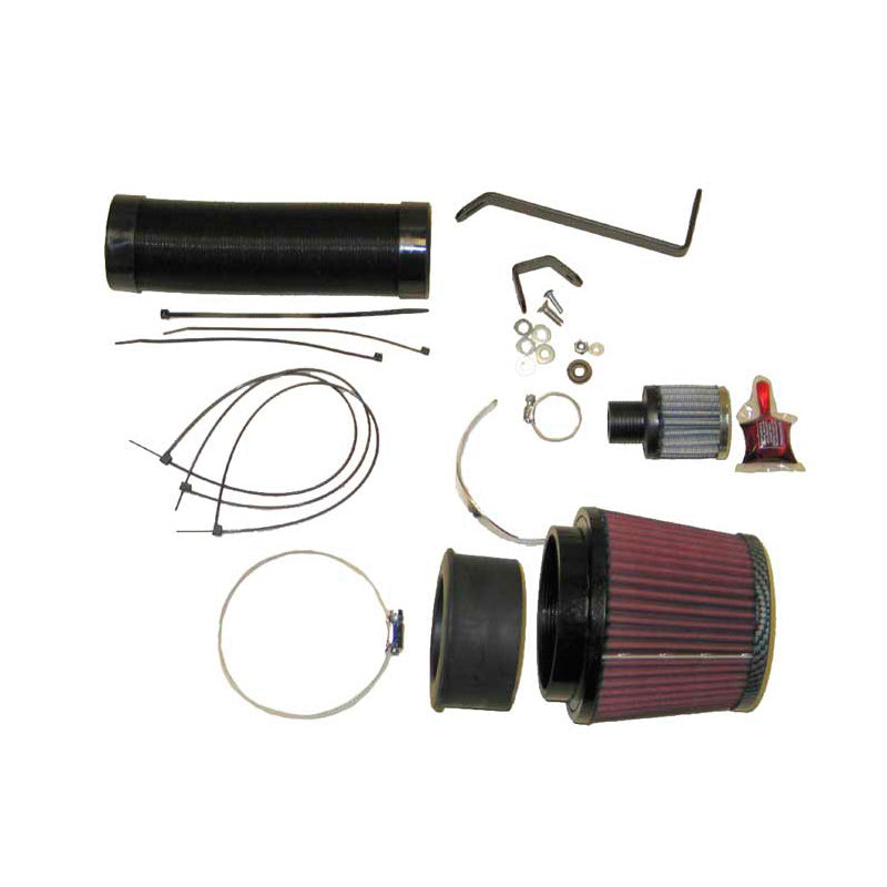 K&N Performance Air Intake Kit, passar Audi A4 1.8 Turbo + Quattro 12/00-6/02 (57-0593)