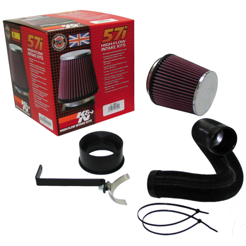 K&N Performance Air Intake Kit, passar BMW 3-serie E90 318/320 + 1 E87 118/120 (57-0648)