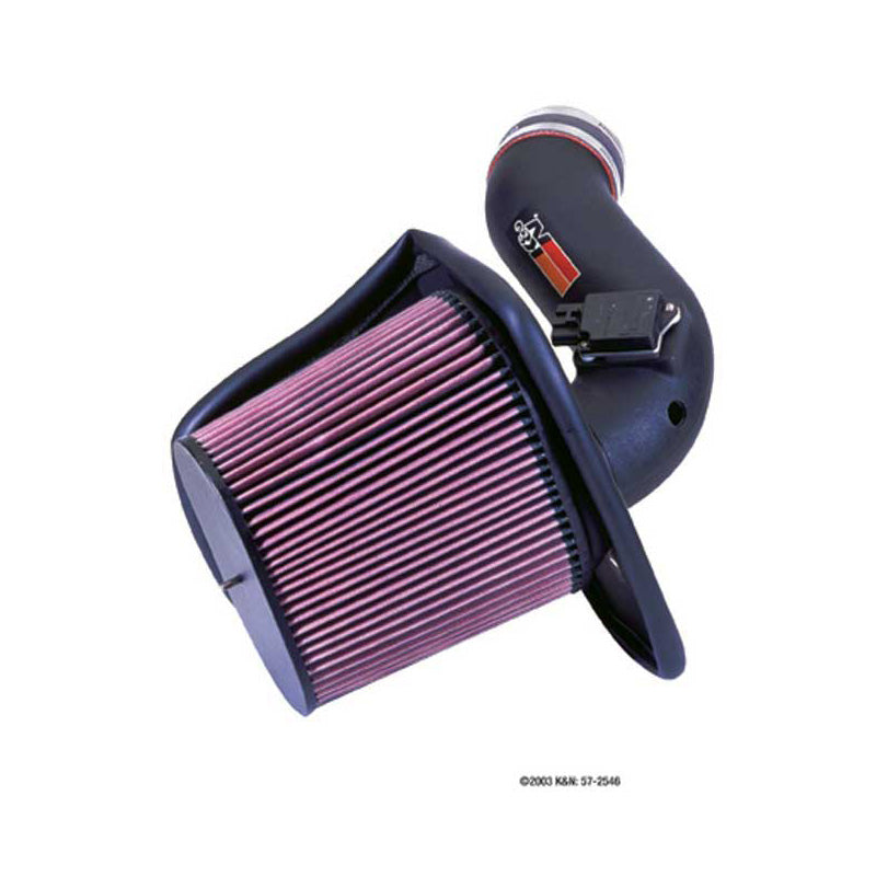 K&N Performance Air Intake Kit, passar Ford F-Series & Excursion 2003-2007 (57-2546)