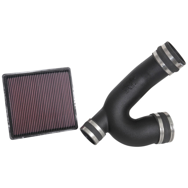 K&N Performance Air Intake Kit, passar Ford F150 EcoBoost V6-3.5L 2018-2020 (57-2601)