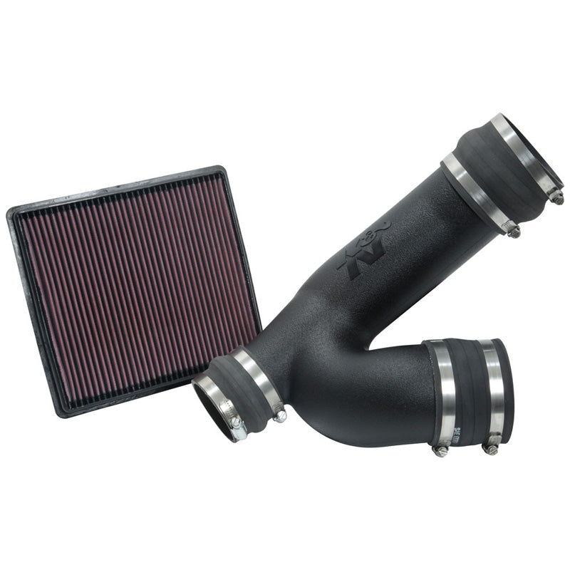 K&N Performance Air Intake Kit, passar Ford F150 V6-2.7L 2018-2020 (57-2602)