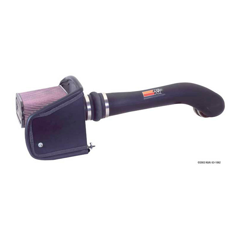 K&N Performance Air Intake Kit, passar Hummer H2 6.0 2003-2007, Hummer H2 6.2 2008-2009 (57-3037)