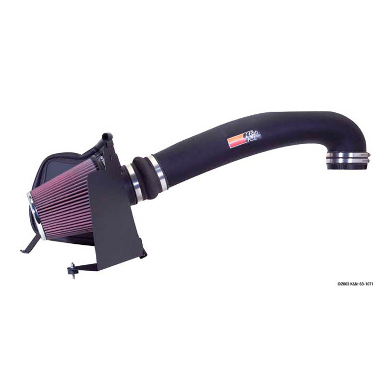 K&N Performance Air Intake Kit, passar Chevrolet Silverado 1500, GMC Sierra 1500 4.3 1999-2007 (57-3038)