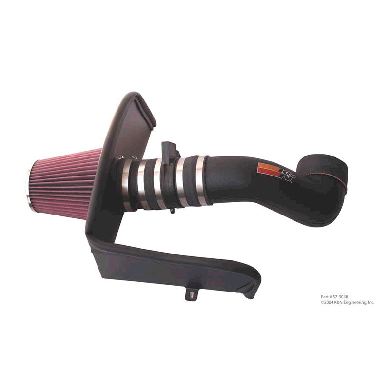 K&N Performance Air Intake Kit, passar Chevrolet Trailblazer 2003-2004 (57-3048)