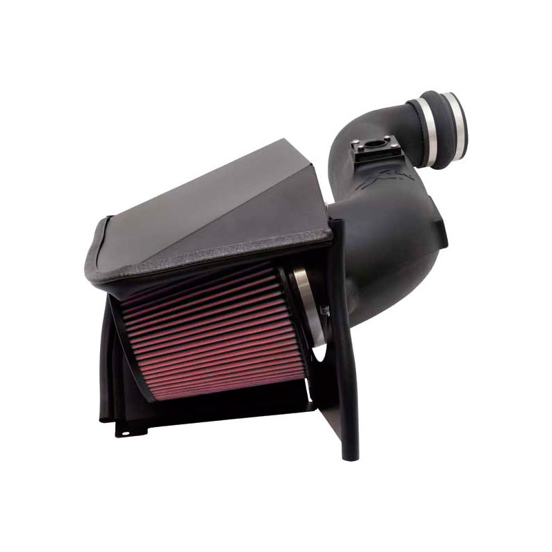 K&N Performance Air Intake Kit, passar Chevrolet Silverado 2500, 3500 6.6D med runt filter 2005-2007 (57-3057)