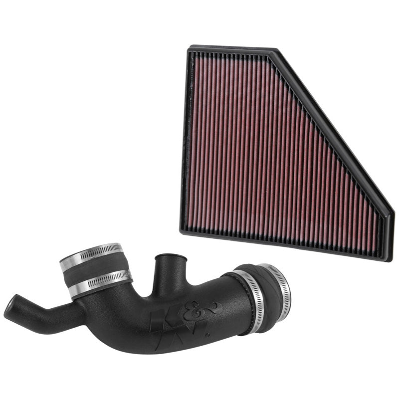 K&N Performance Air Intake Kit, passar Chevrolet Camaro V6-3.6L 2016-2020 (57-3094)