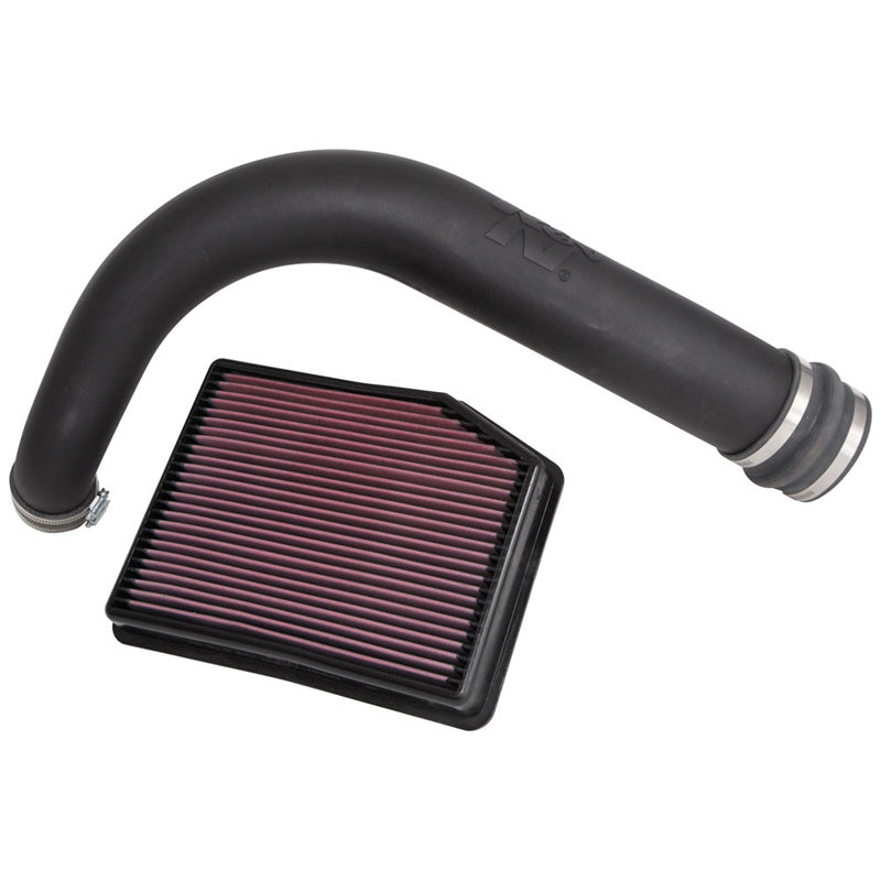 K&N Performance Air Intake Kit, passar Chevrolet Silverado L4-2.7L 2019-2020 (57-3112)