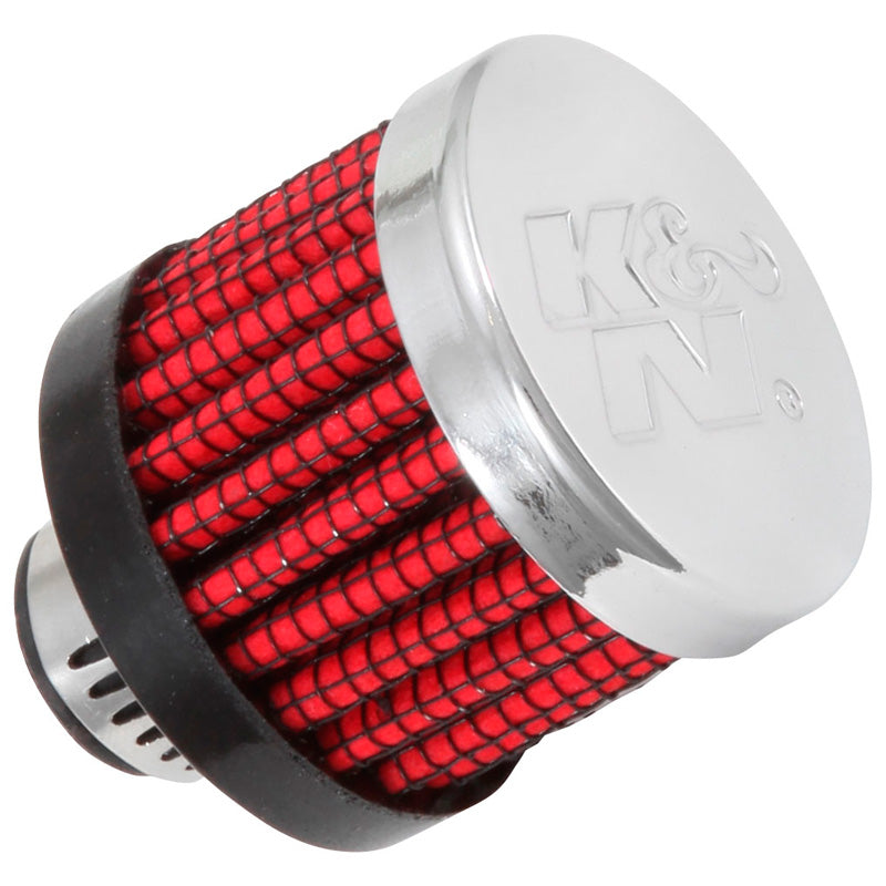 K&N vevhusventilationsfilter - gummibas - 8 mm fläns (62-2470)